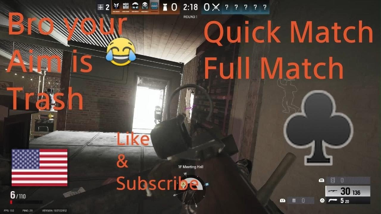 R6 Full Quick Match