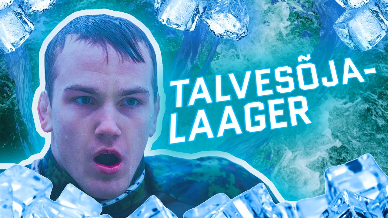 Liitlased hüppasid talvesõjalaagris jääauku