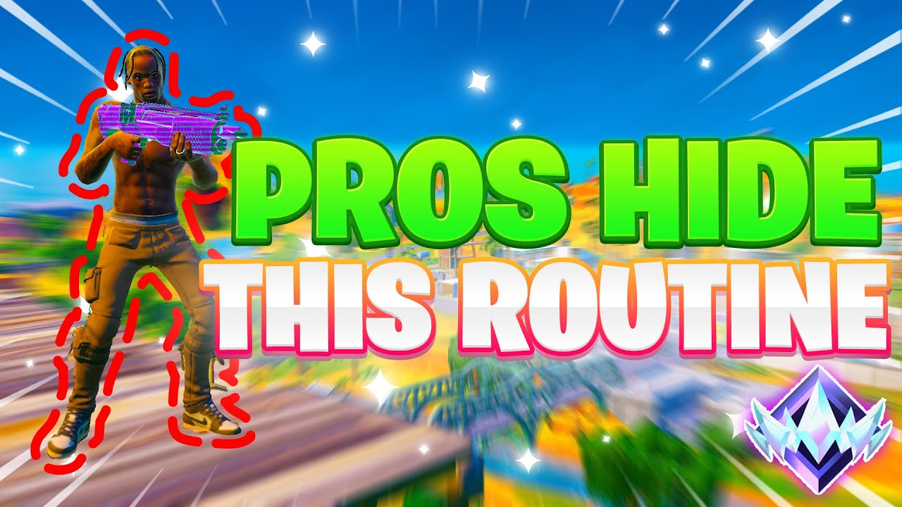 The ROUTINE That FORTNITE PROS Don't WANT You To KNOW...