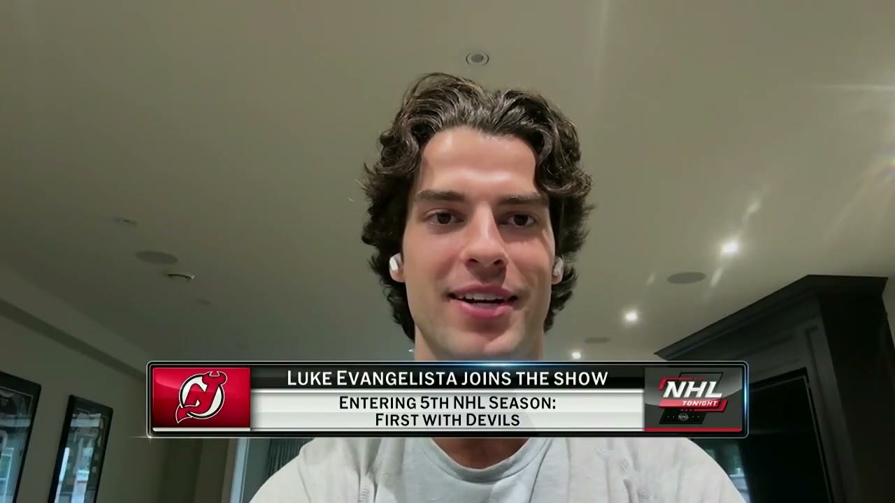 Luke Evangelista joins NHL Tonight to talk trade to New Jersey Devils
