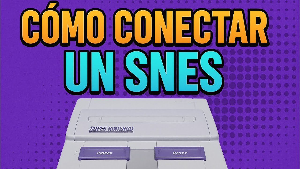Cómo conectar tu Super Nintendo (SNES) con cable RF | Guía Retro 🎮✨