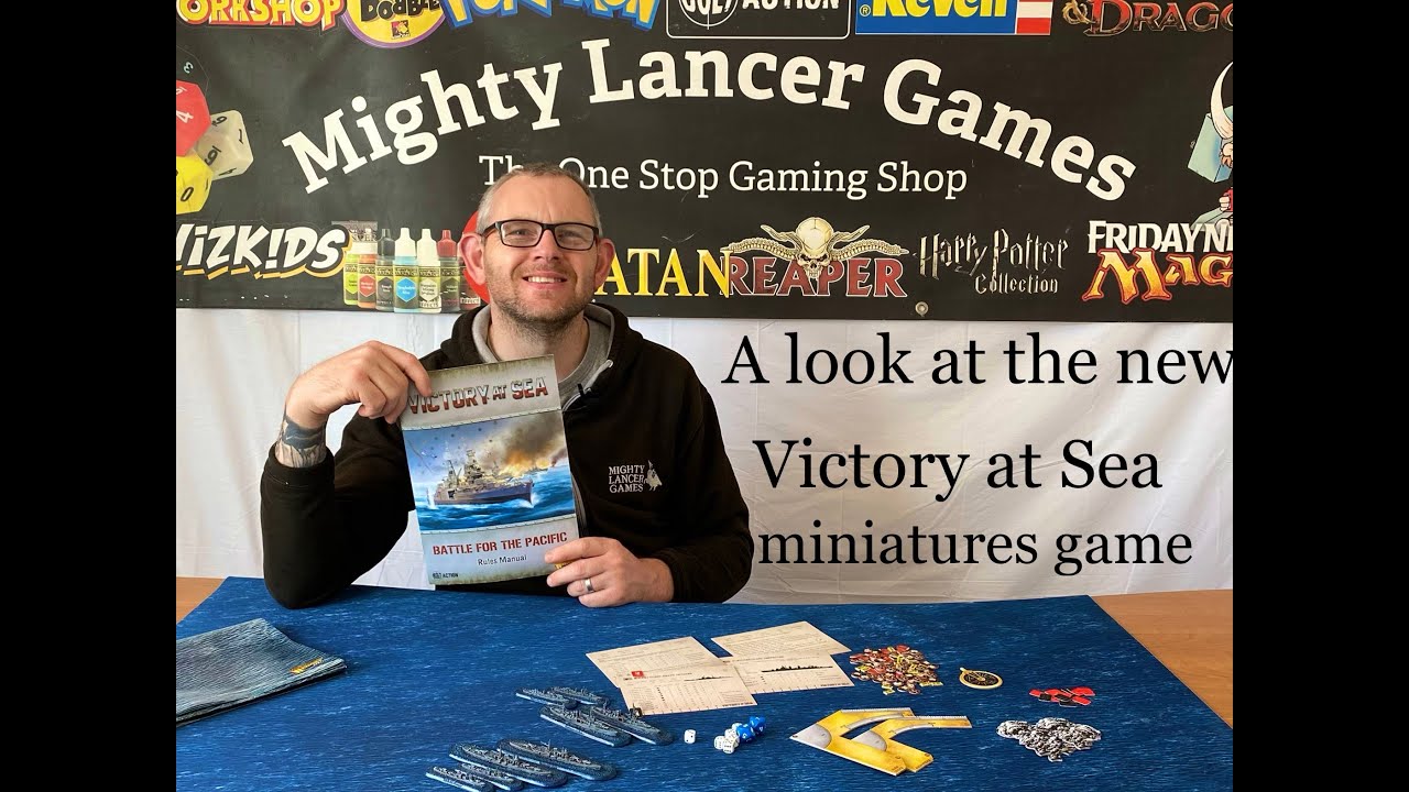 Victory At Sea- Naval combat game from Warlord games. Recreate historic battles on the sea