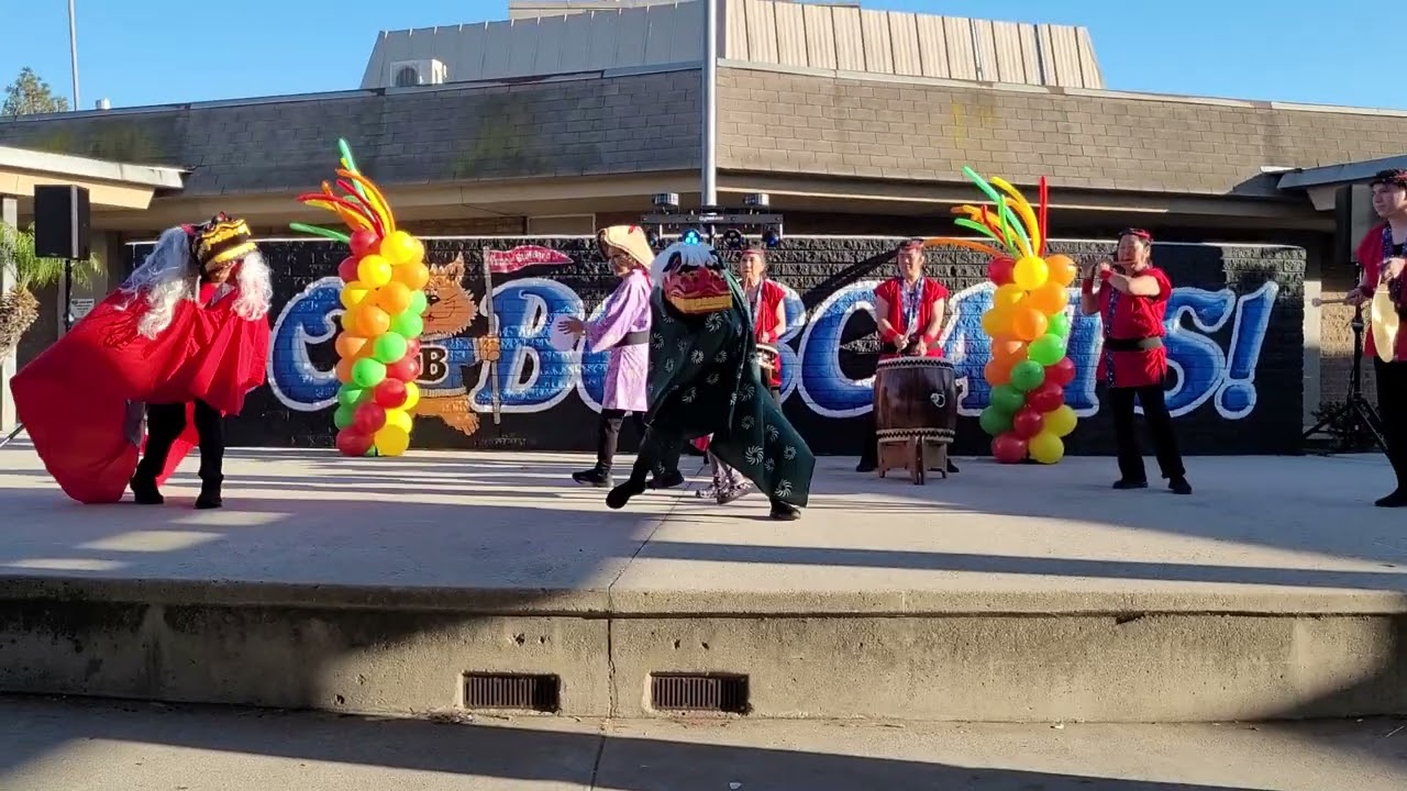 Hanabi Taiko - Shi Shi Mai. Mary Bragg Elementary International Festival 2025