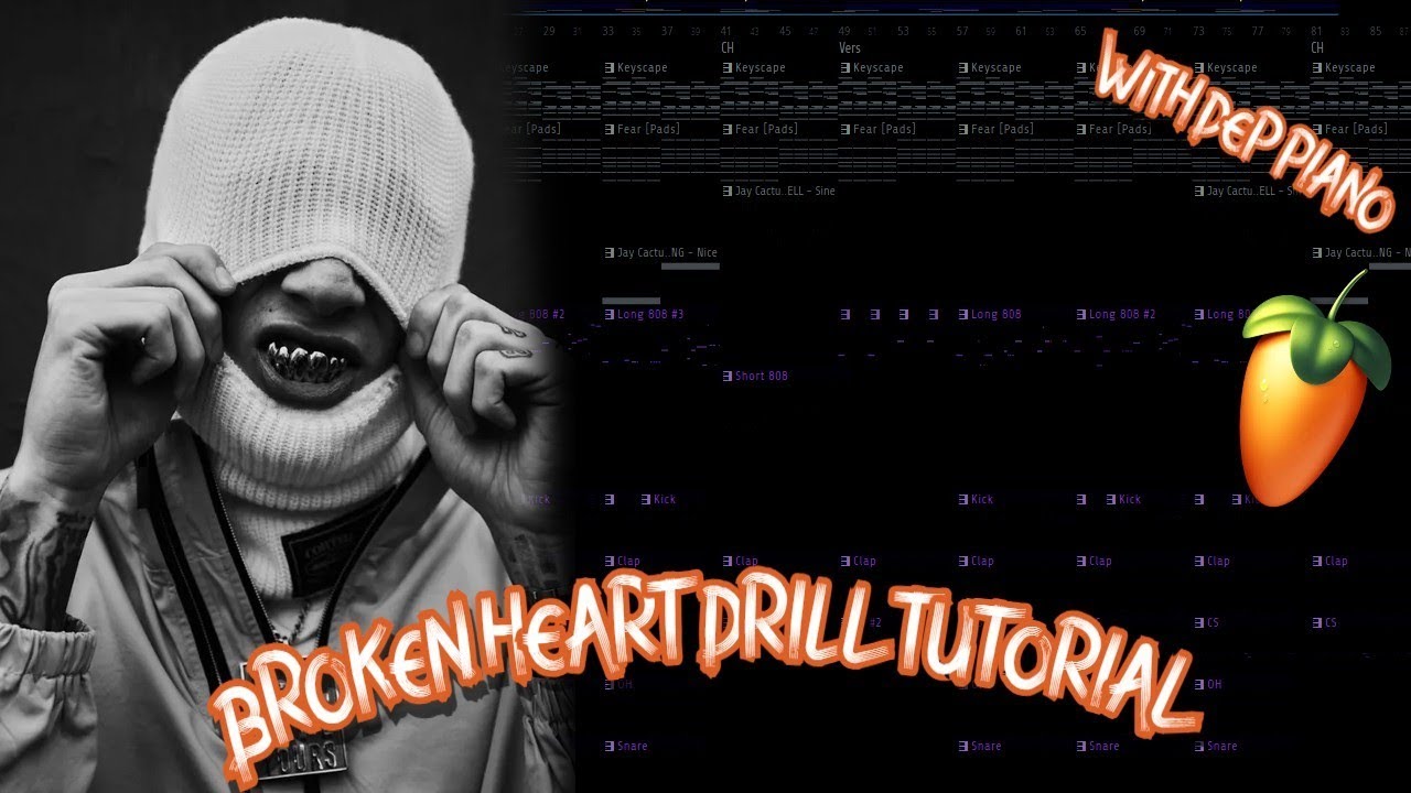 [FREE FLP] Beat Making | Broken Heart Drill Tutorial💔❤️‍🩹