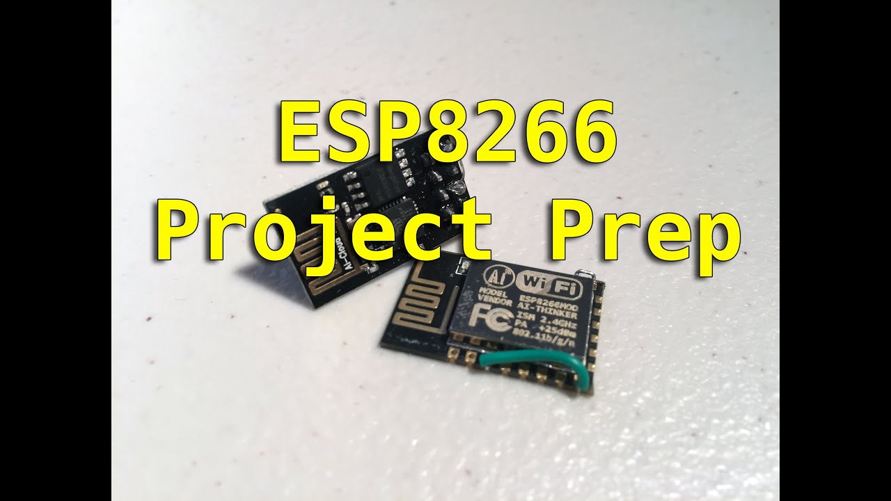 Easy ESP8266 Project Prep