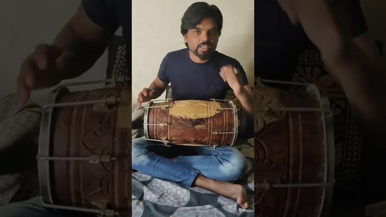 Learn How to play Dholak lesson 1 Professional dholak Aneel Samuel contact number .+923128624949