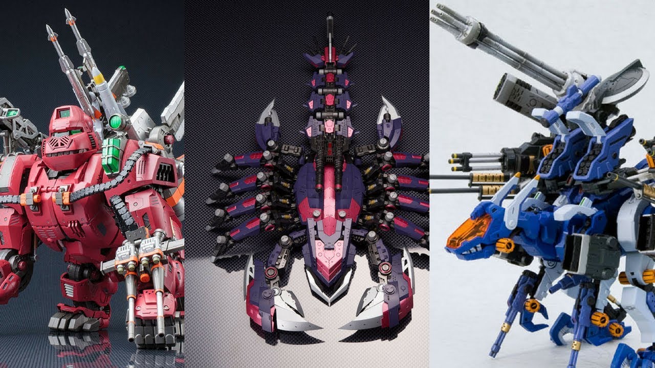 Полный состав новых Zoids 2018 года!