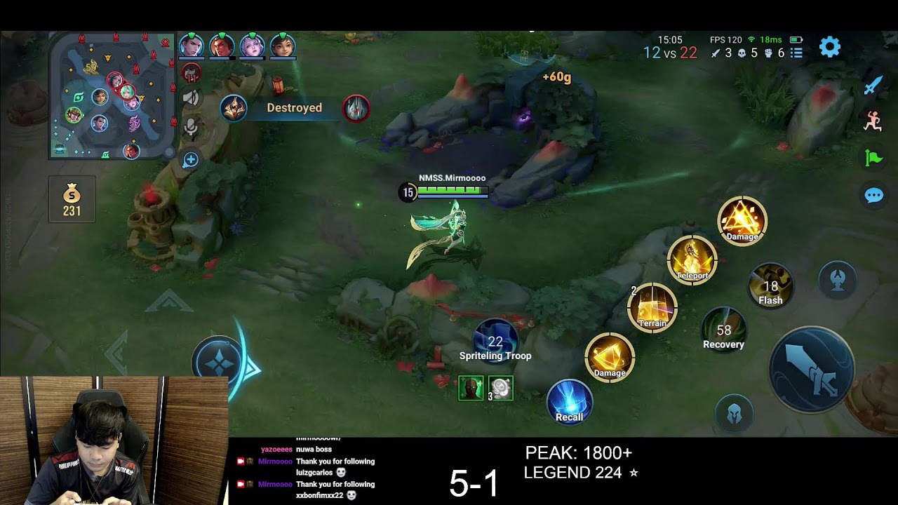 DAY 88 - HOK stream | PRO PLAYER FARM LANE POV | 1900+ PEAK |