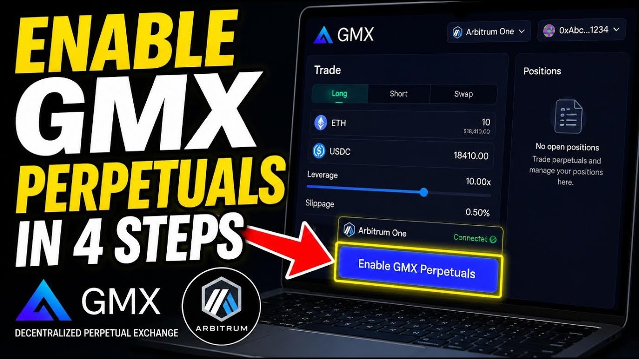 Как подключить бессрочные контракты GMX с помощью кошелька Arbitrum &mdash; пошаговая инструкция