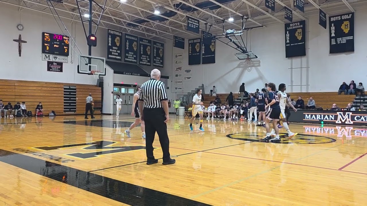 Marian Varsity vs St. Viator - Landon Mays #15 2/6/26 Game 1 Pt 4