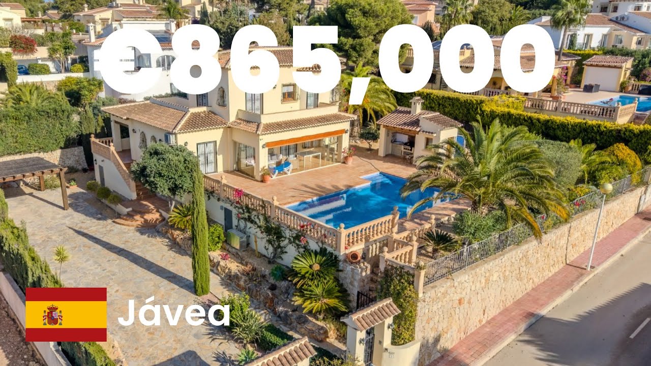 RESERVED - Elegant Mediterranean South Facing Villa in La Cala Jávea, Spain