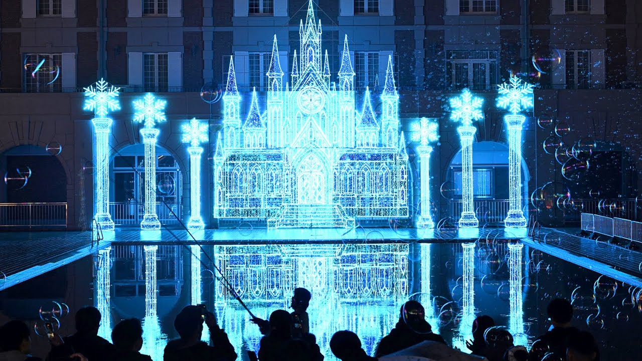 聖夜にきらめく光のアート　LED電球600万個でつくる祭典「神戸イルミナージュ」　神戸市北区、2月まで