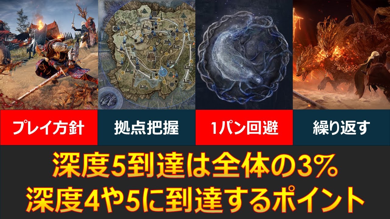深度5まで到達するのに意識した事【エルデンリングナイトレイン】【ELDEN RING NIGHTREIGN 】
