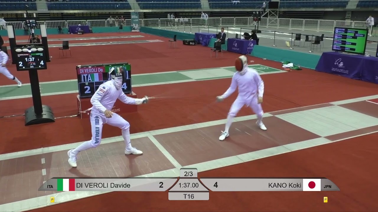 2025 387 T16 08 M E Individual Doha QAT GP RED DI VEROLI ITA vs KANO JPN