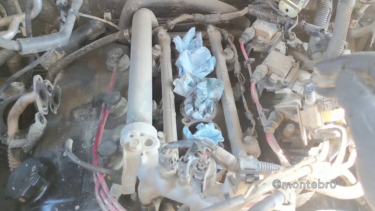 2003 Mitsubishi Montero Valve Cover Gasket Spark Plug Cable Replacement