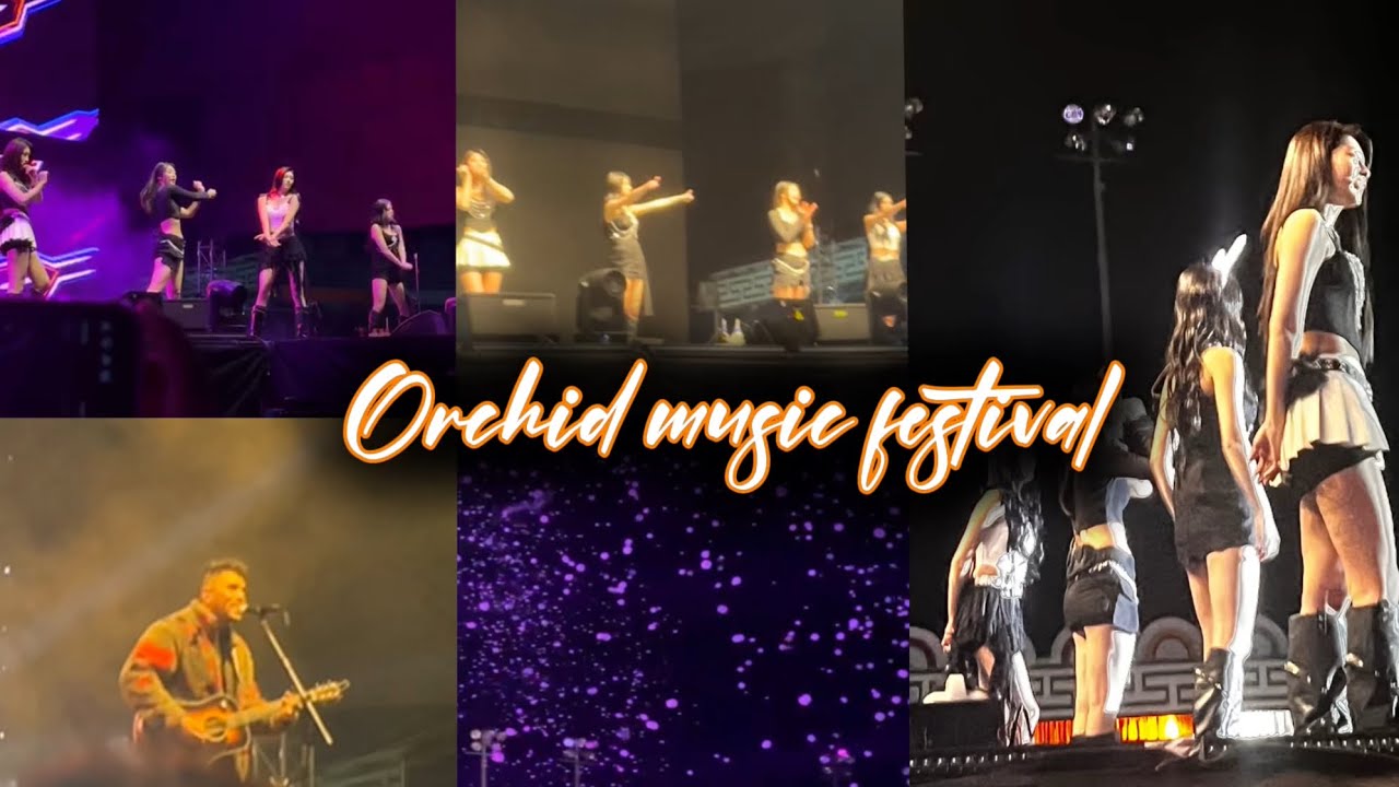 Orchid music festival vlog| ft. Everglow (lots of fangirling) and more|everglow in sikkim india,kpop