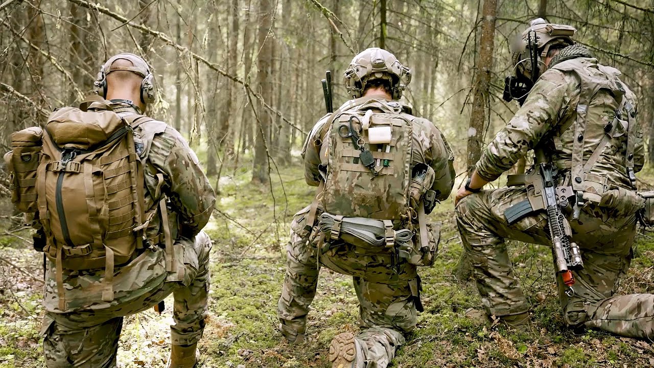 U.S. Army Green Berets Conduct Ambush in Lithuania with Allied Forces (May 2025)