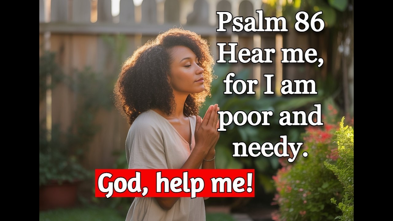 Help me, God, I beg you/Psalm 86