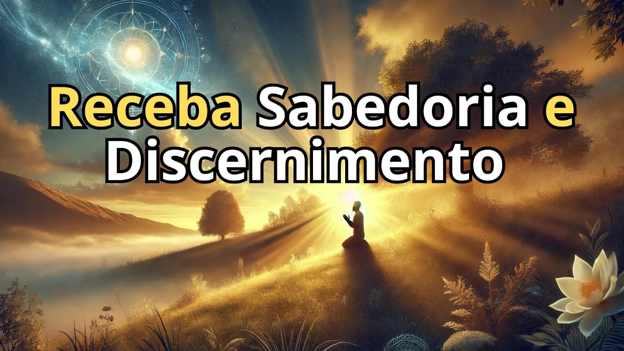 ORAÇÃO PARA RECEBER SABEDORIA E DISCERNIMENTO NOS MOMENTOS DIFÍCEIS