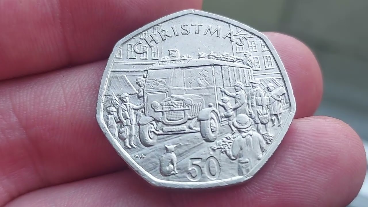 1987 CHRISTMAS 50P COIN OF THE DAY EP625