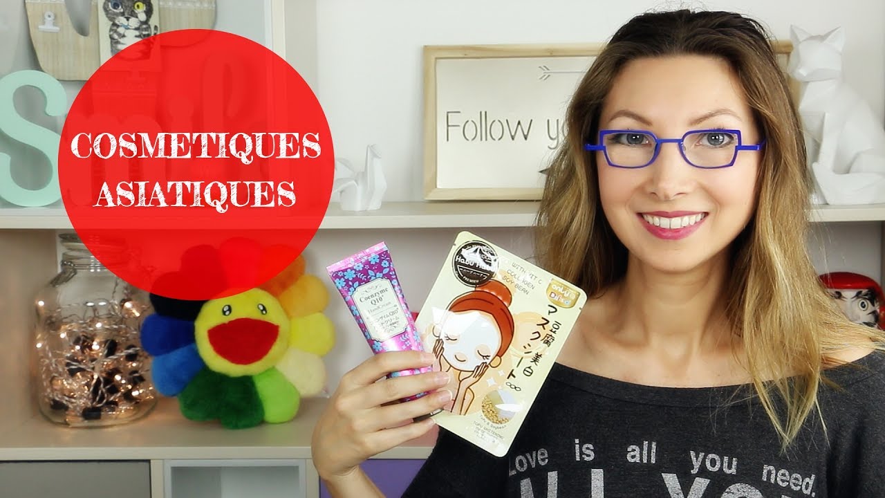 Cosmétiques asiatiques : 100% Japon, Corée et Thaïlande