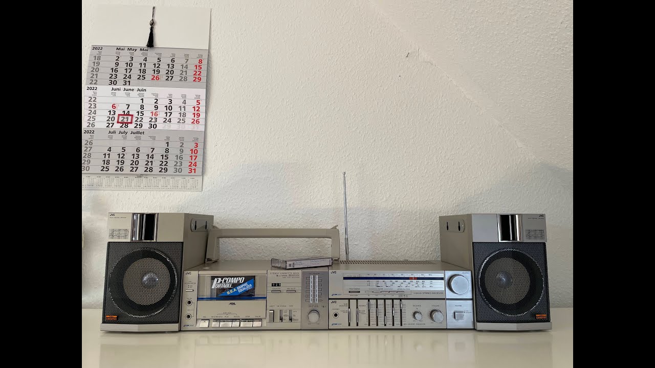 JVC PC R11L. Golden 80s 4ever. This is a Japan Victor Company.