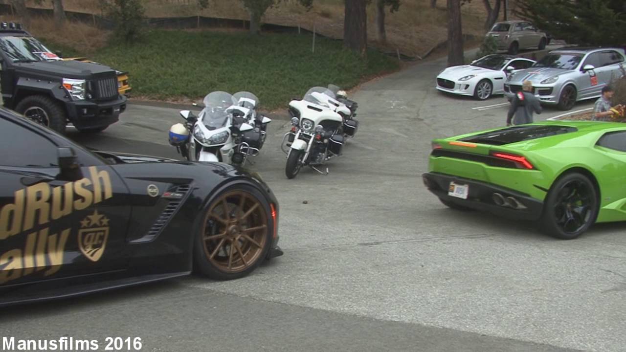 Monterey Car Week 2016: goldRush Rally Presents: Fuel Run Rally
