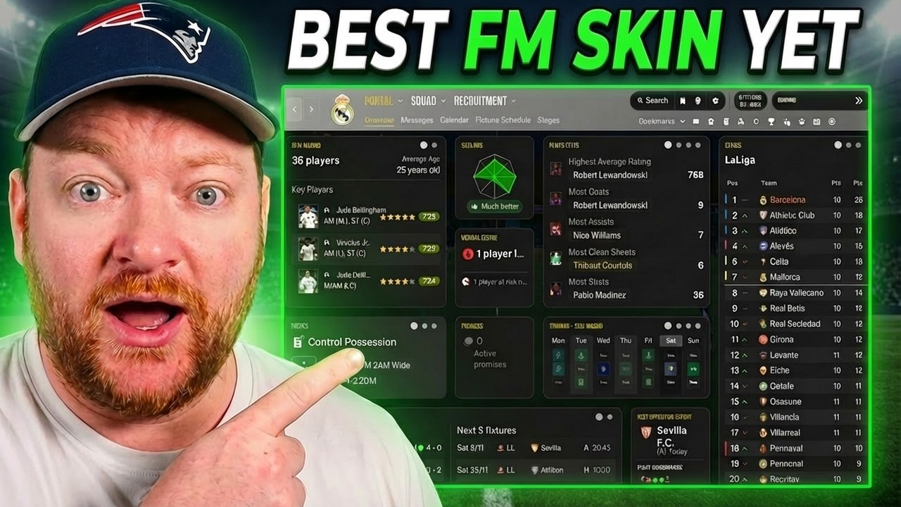 Выпущен скин Mr TINI v3.1 для Football Manager.