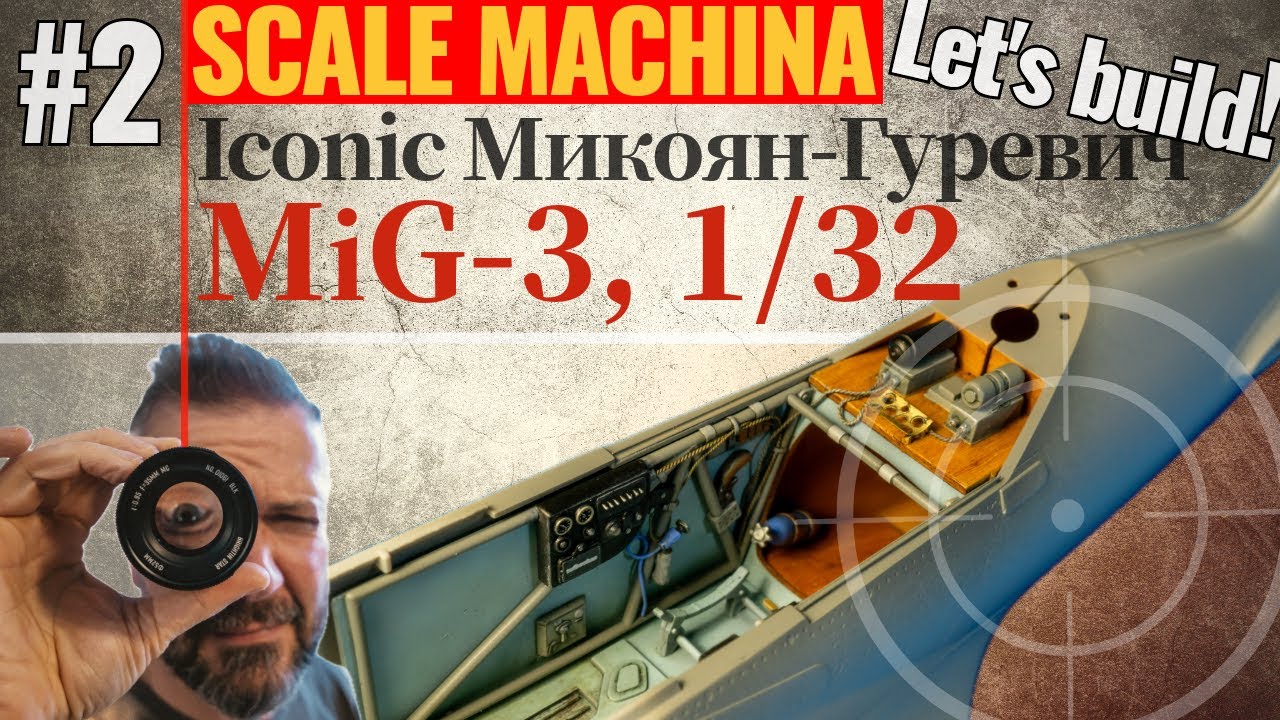 Let's build 1:32 scale MiG 3 Part 2 The Cockpit