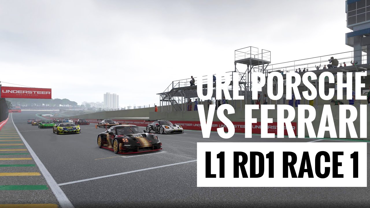 URL Porsche vs Ferrari Challenge Lg 1 Rd1 Race 1