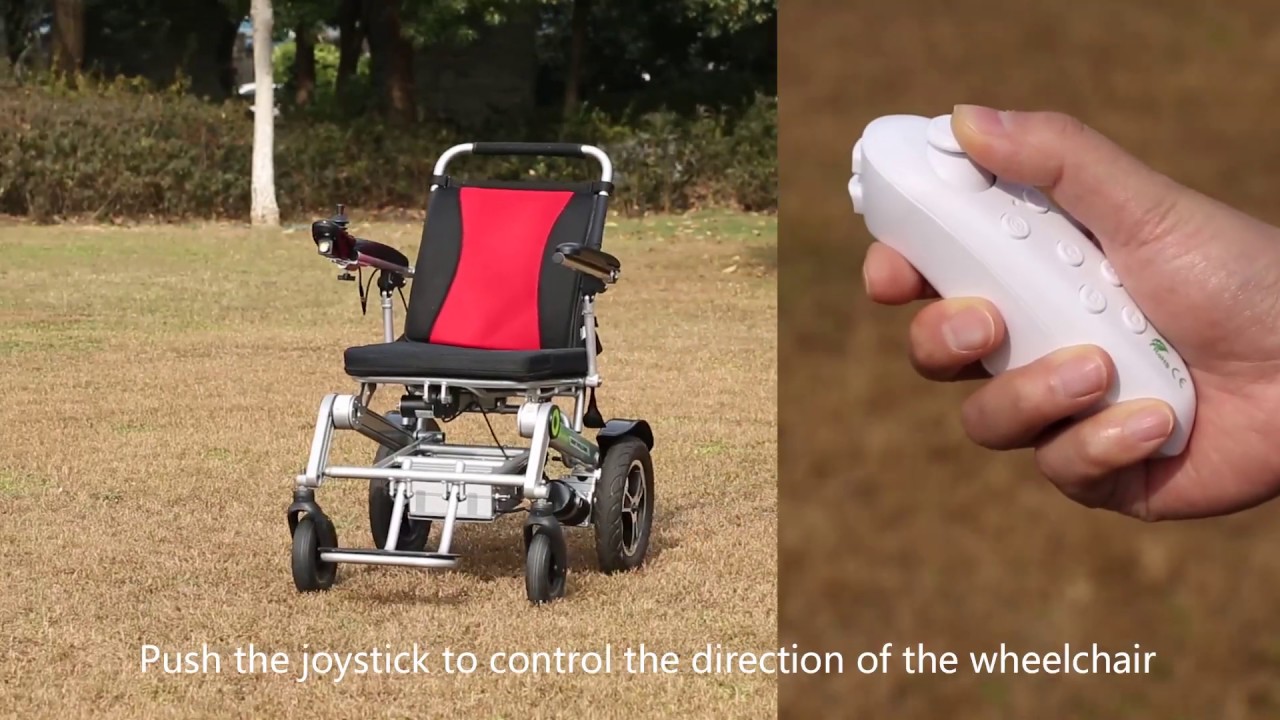 Airwheel H3T: Remote control a power-wheelchair with a phone or remote(using guide)!