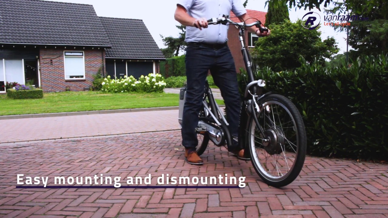 Balance low step through e bike
