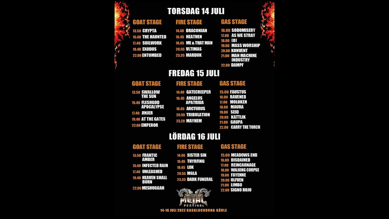 Gefle metal fest 22