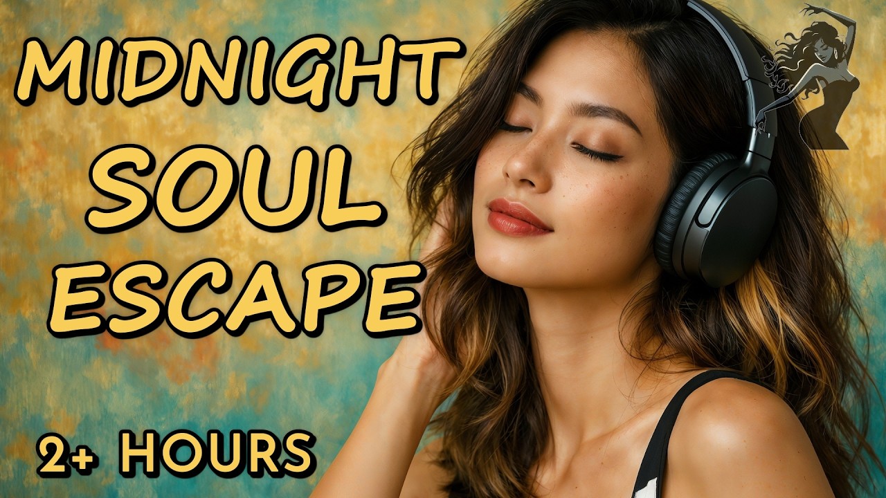 Midnight Soul Escape: 2+ Hours of Relaxing Jazz & Soul R&B Background Music for Smart TV & PC🌙 4K