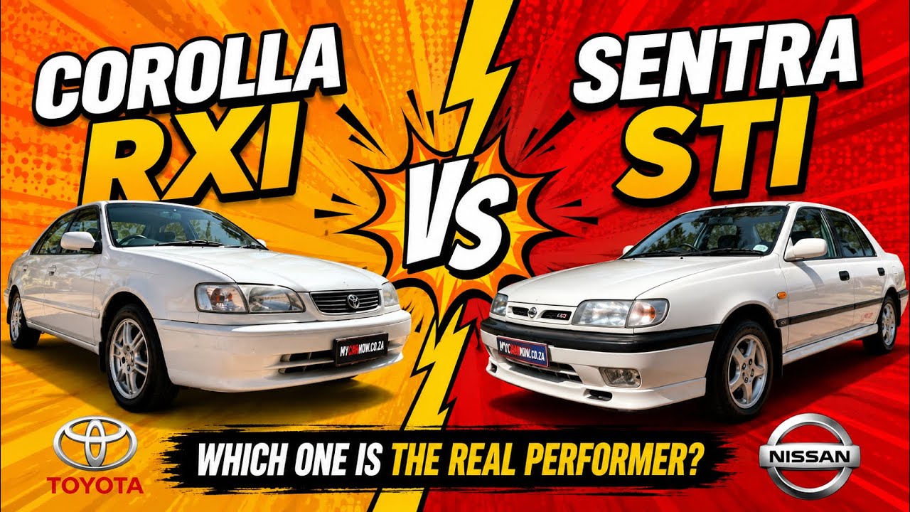 Toyota Corolla RXI против Nissan Sentra STI