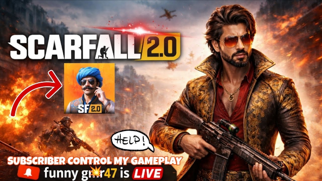 🇮🇳 Republic Day Special LIVE 🔥 | ScarFall Action & Fun | FUNNY GMR47