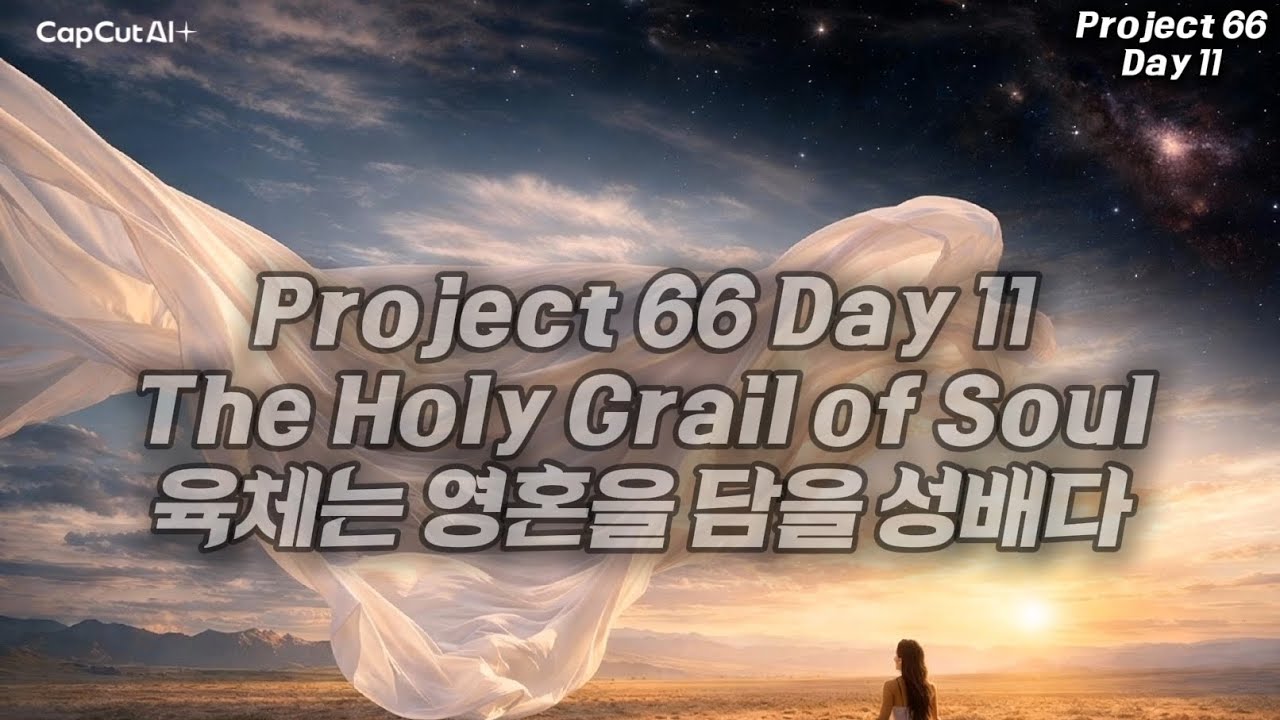 🏆[Project 66 Day 11] The holy Grail of soul 육체는 영혼을 담을 성배다