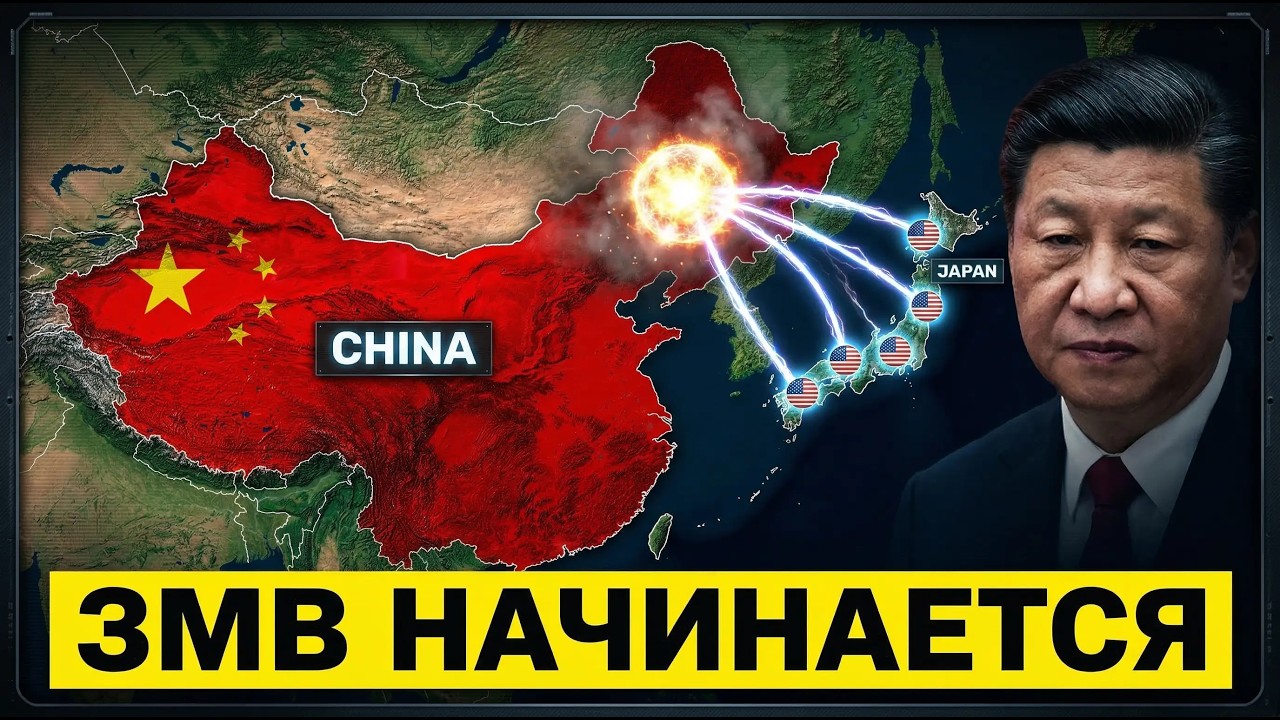 Как Япония готовится к ВОЙНЕ с Китаем