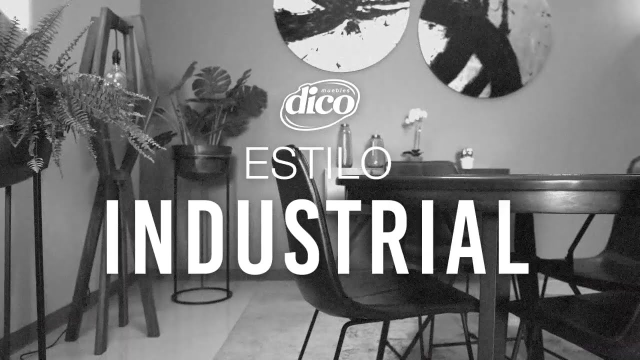 Comedor moderno ESTILO INDUSTRIAL | MUEBLES DICO