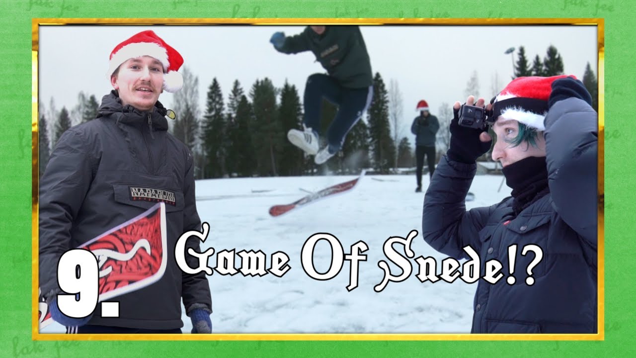 GAME OF SNEDE!? | Haastekalenteri 2018 Luukku 9