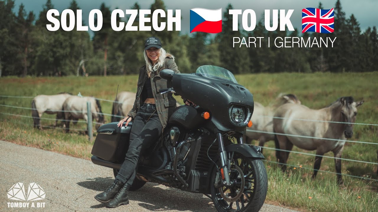 Solo Trip On Indian Bagger / Czech To UK Through Black Forrest