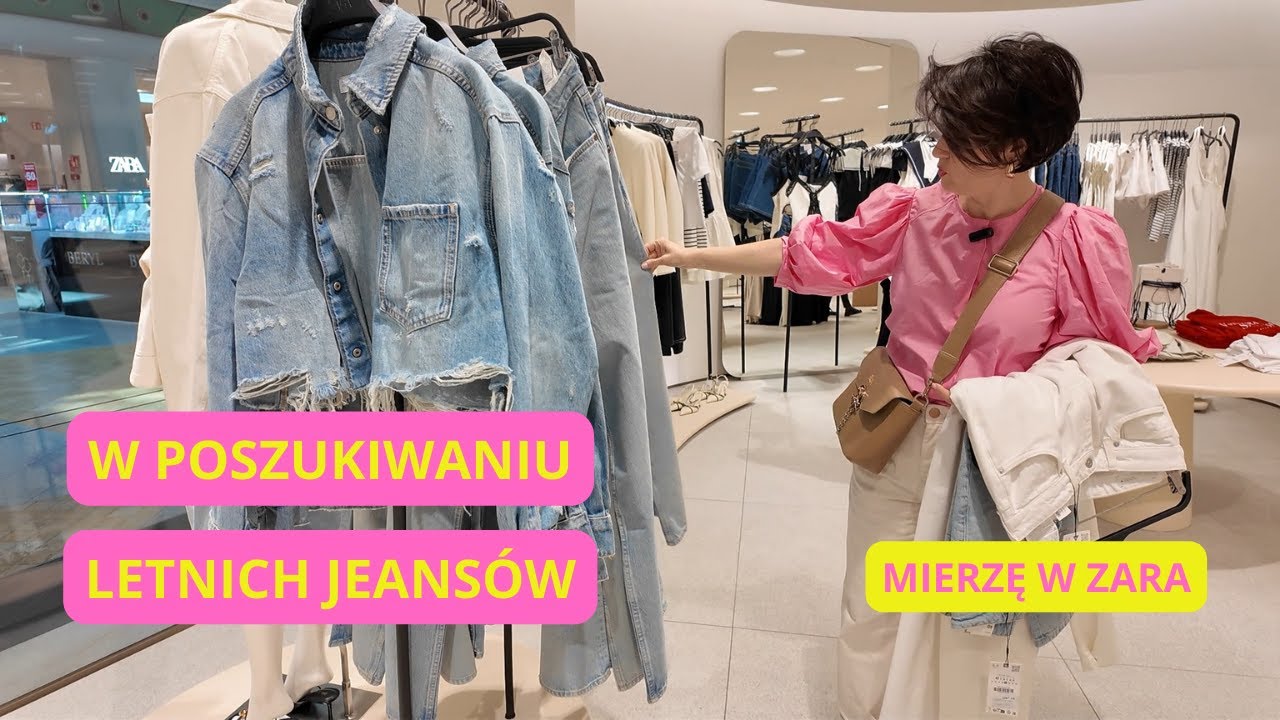 Szukam Idealnych Letnich Jeansów w ZARA │ Przymiarki, Opinie i Stylizacje