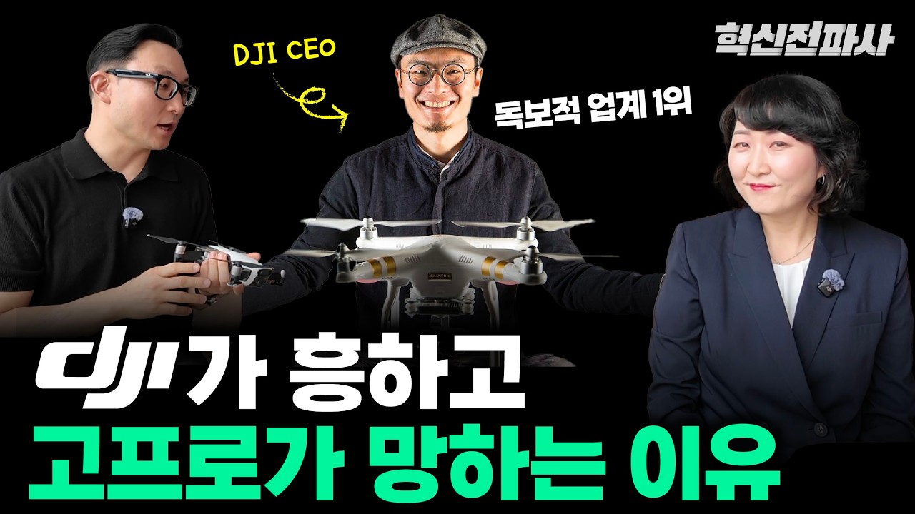 왜 GoPro는 몰락하고 DJI는 승승장구를 거듭하는가? | 최형욱 전진수의 혁신 맞수 열전
