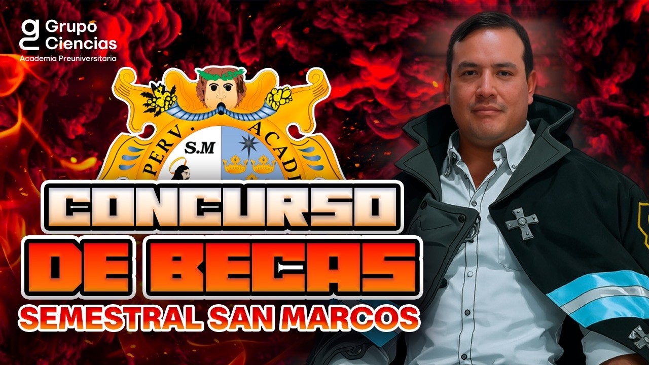 Concurso de becas SEMESTRAL SAN MARCOS✨