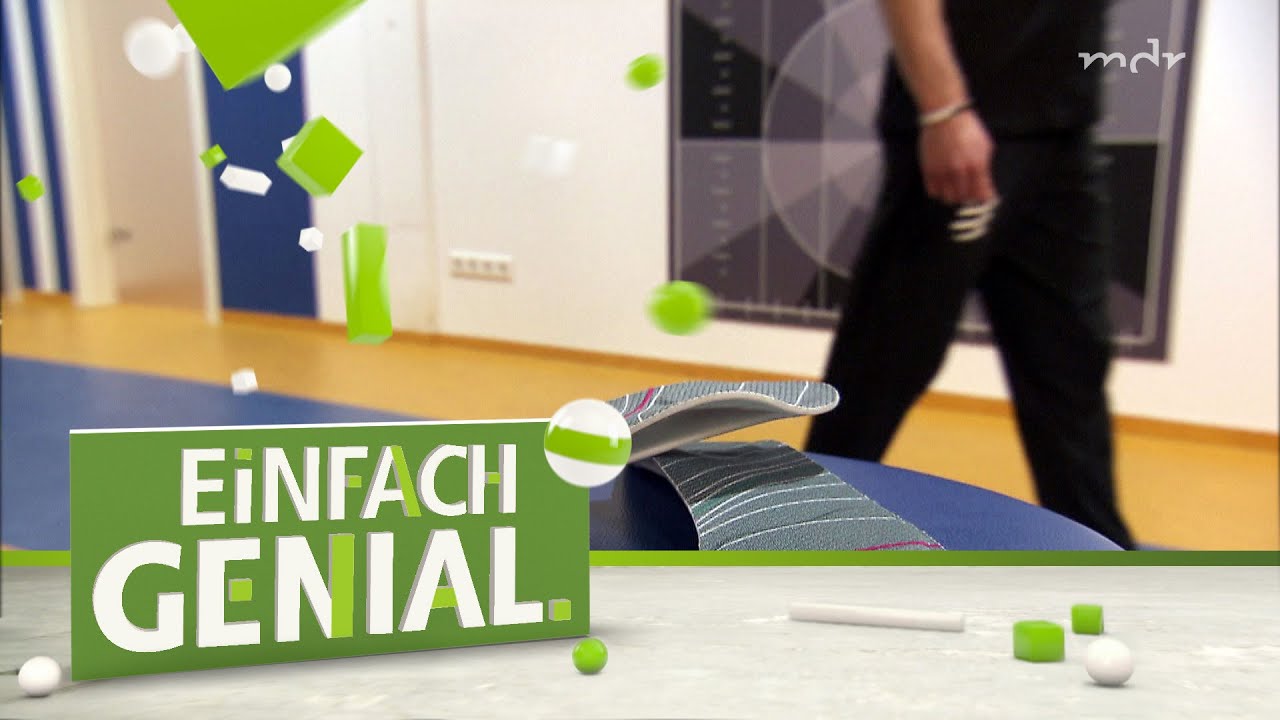 SCHUHEINLAGE zum Laufen mit FEDEREFFEKT | Einfach genial | MDR