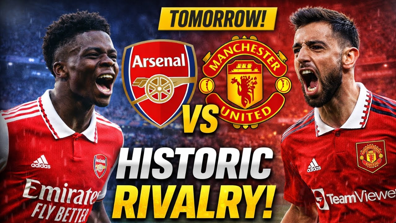 Amateka yaranze umukino uhuza Arsenal na Manchester United (1894 - 2026)