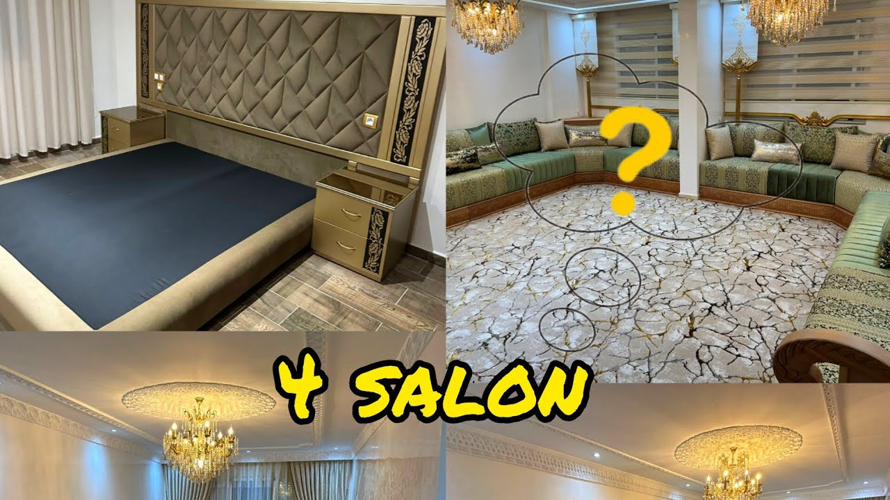 salon marocain 2024 أفكار وشرح 🤩وتعريف بالصالون المغربي 💖