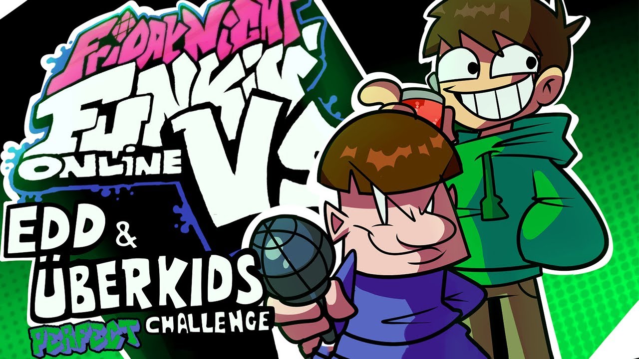 Friday Night Funkin' — Идеальное сочетание — ОНЛАЙН ПРОТИВ [ОБНОВЛЕНИЕ EDD И UBERKIDS] Мод [ЖЕСТК...