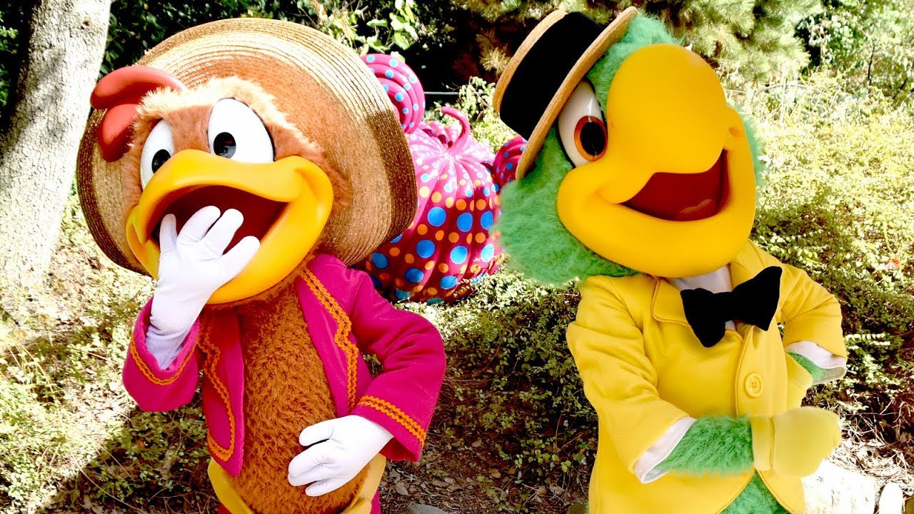 José Carioca and Panchito Meet & Greet at Disneyland Paris Halloween Festival 2018