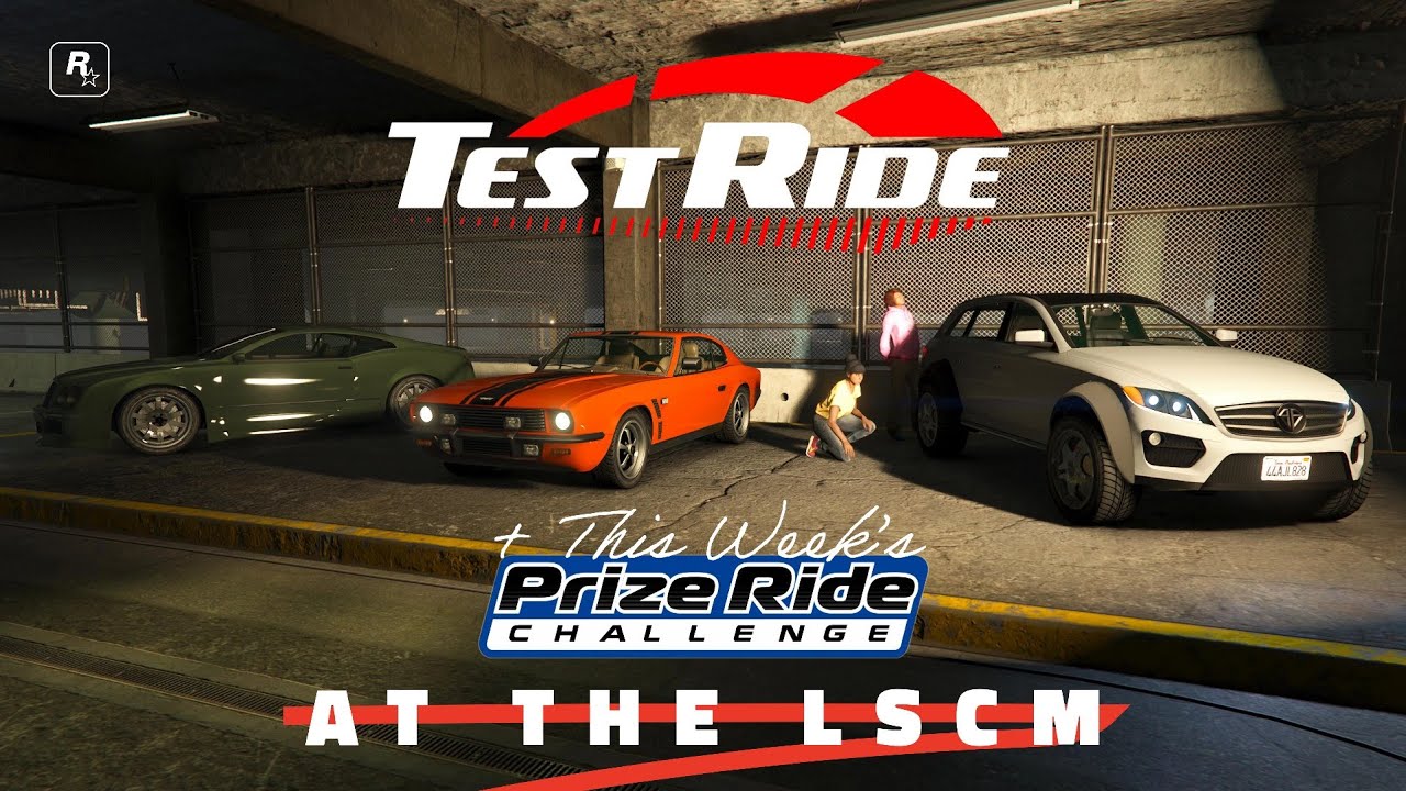 GTA: Online. This week’s Test Track Vehicles + Prize Ride at The LSCM. • Until Feb. 25th. • 🚗🚘